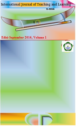 Cover International Journal of Teaching and Learning
