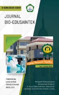 Cover Journal Bio-Edusaintek