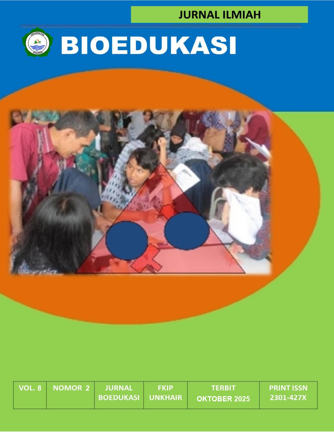 Cover JURNAL BIOEDUKASI