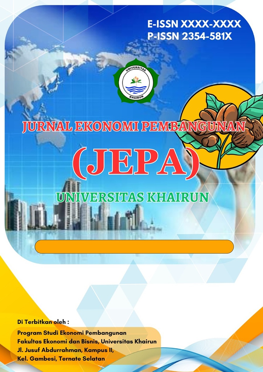 Cover Jurnal Ekonomi Pembangunan (JEPA)