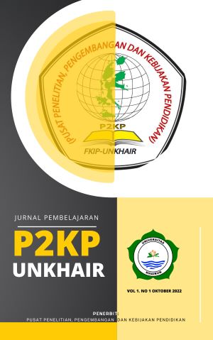 Cover Jurnal Pembelajaran P2KP Unkhair