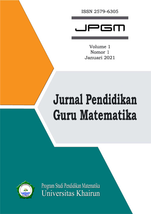 Cover Jurnal Pendidikan Guru Matematika