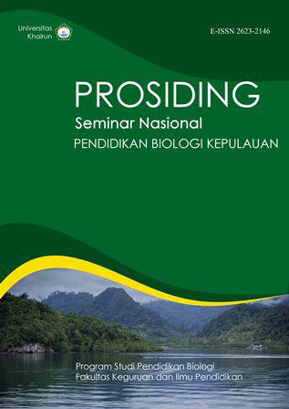 Cover SEMINAR NASIONAL BIOLOGI KEPULAUAN